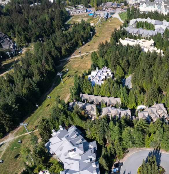 Painted Cliff Whistler ski-in ski-out townhome rental on Blackcomb Mountain